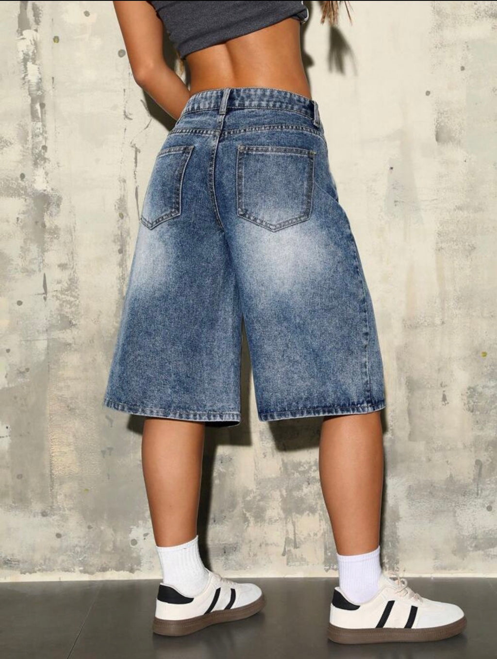Y2K Denim baggy shorts