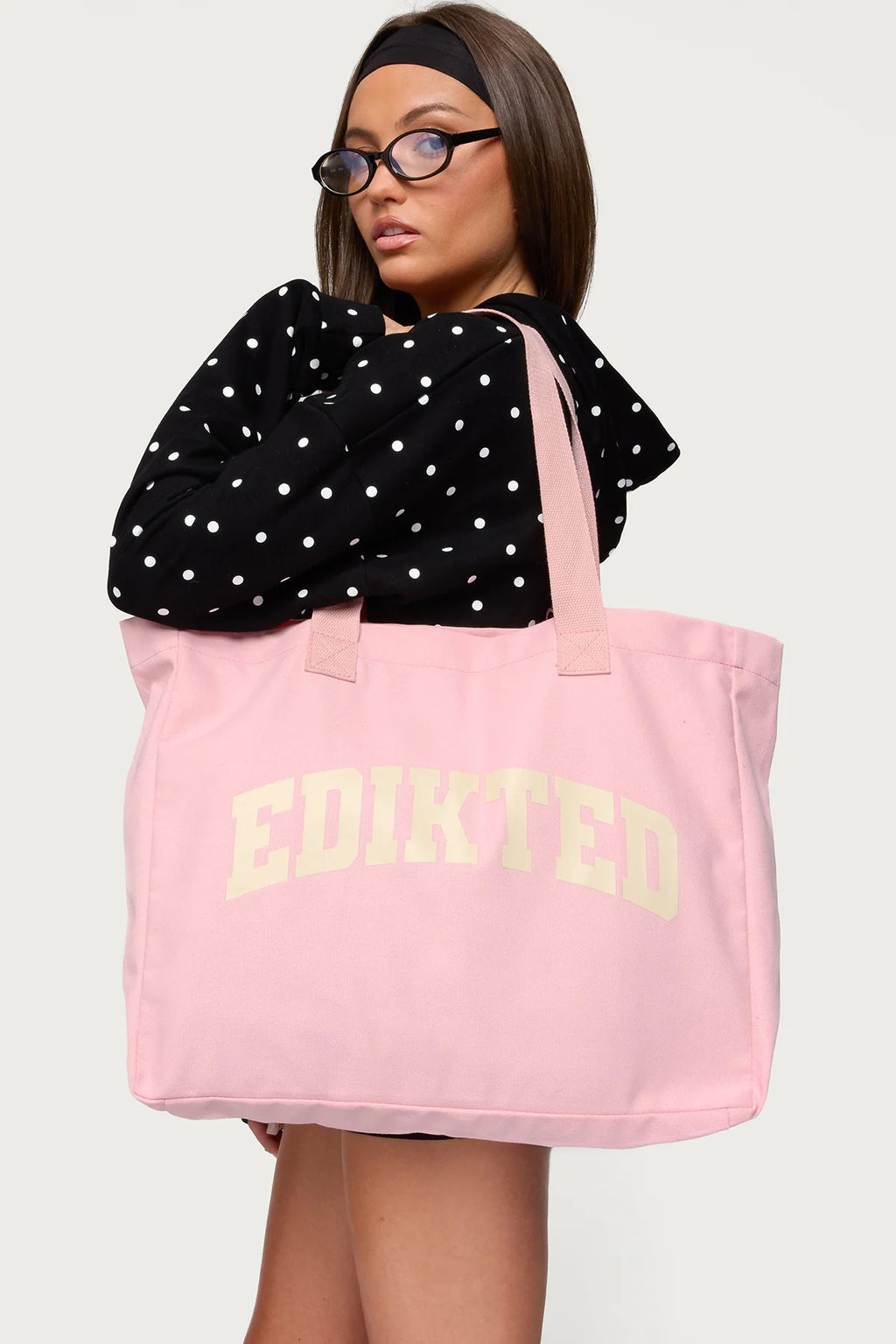 Edkited tote bag